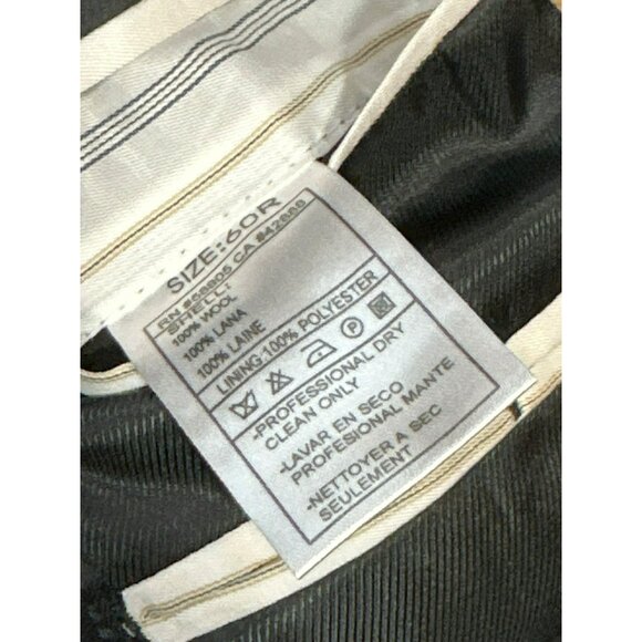 CM Gold Series 60R Navy Blue Wool Blend Blazer | Two-Button Sport Coat Jacket - Picture 6 of 6